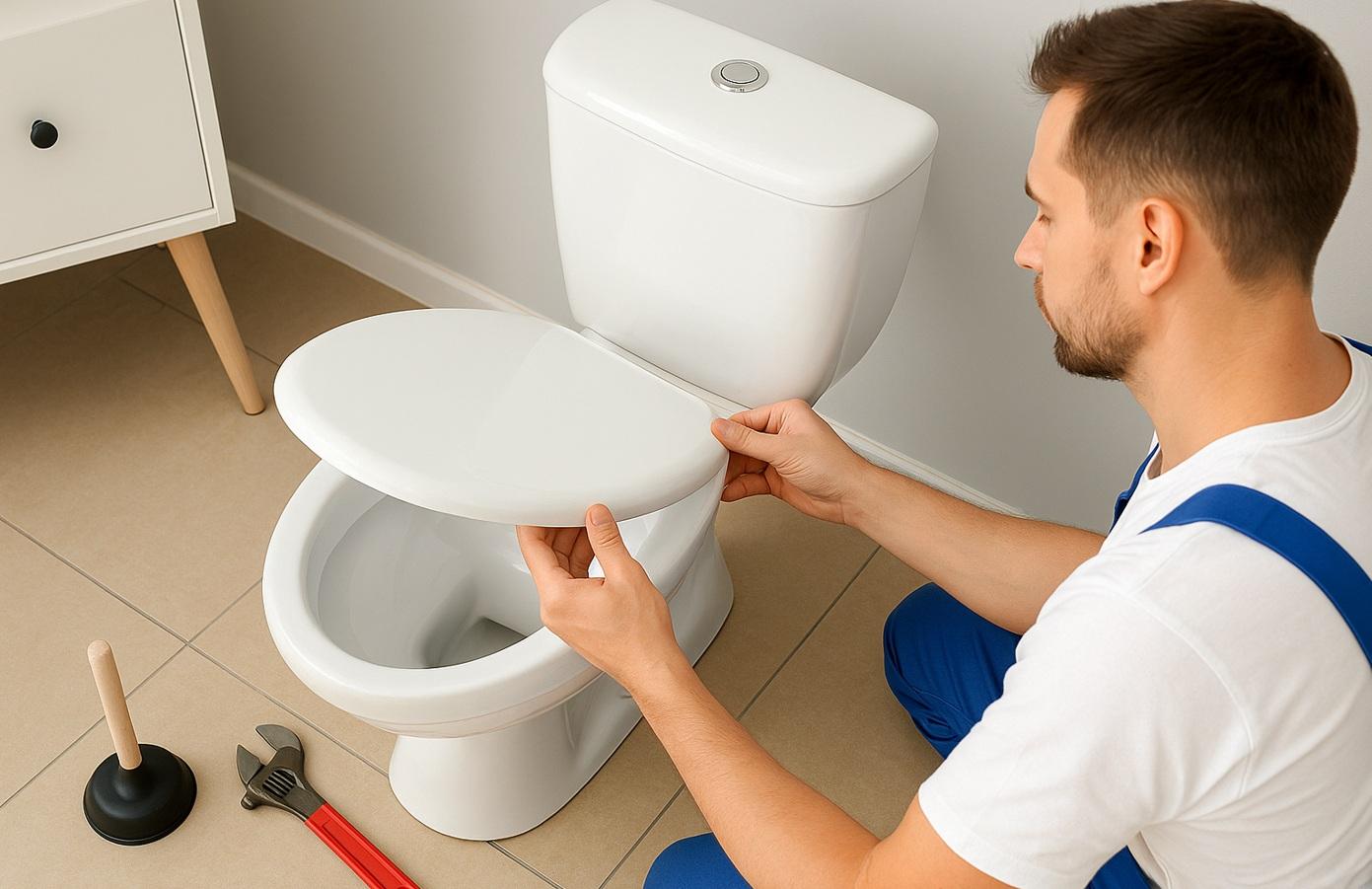 Wc pot vervangen en installeren
