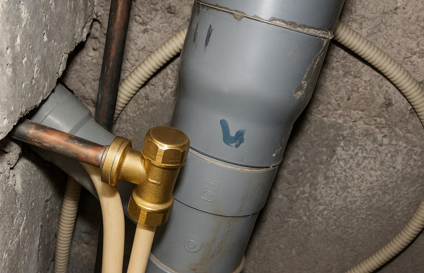 Waterleiding afdoppen