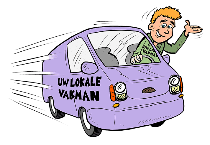 2. De loodgieter komt eraan